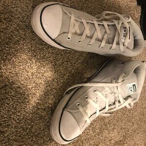 Grayish white Chuck Taylor Converse